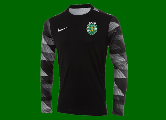 2021/22. Camisola de guarda-redes do Sporting da Nike, da Loja Verde do Sporting